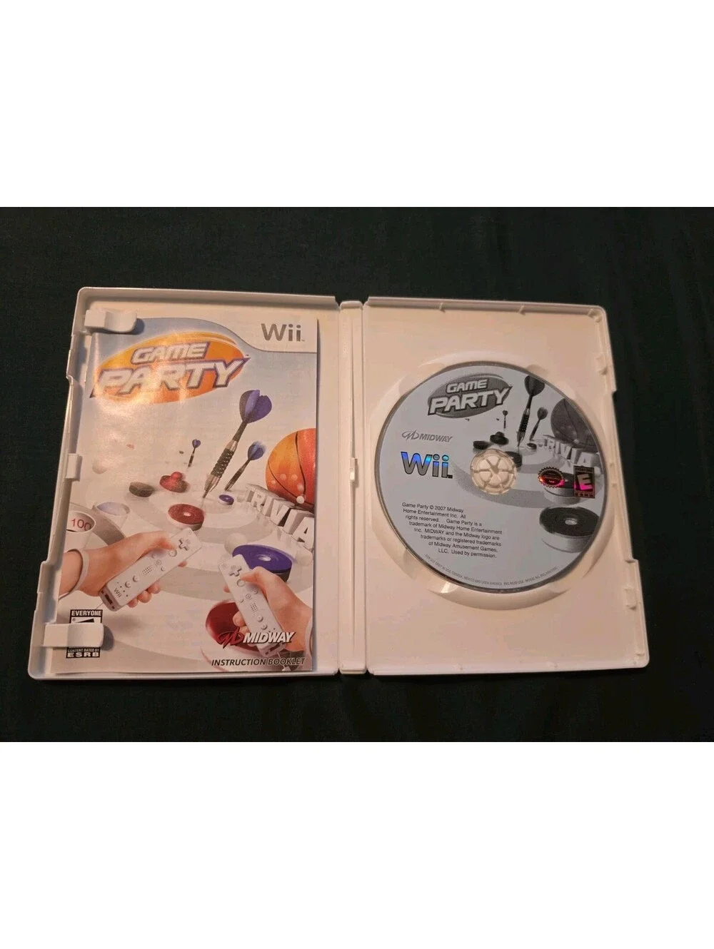 Wii Game Party (Wii, 2007) CIB Tested